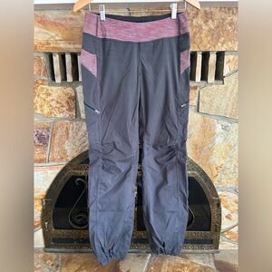lululemon athletica Gray and Pink Track Pants